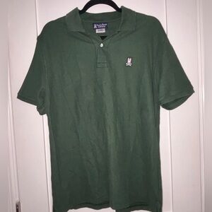 Psycho Bunny Forest Green Polo Shirt